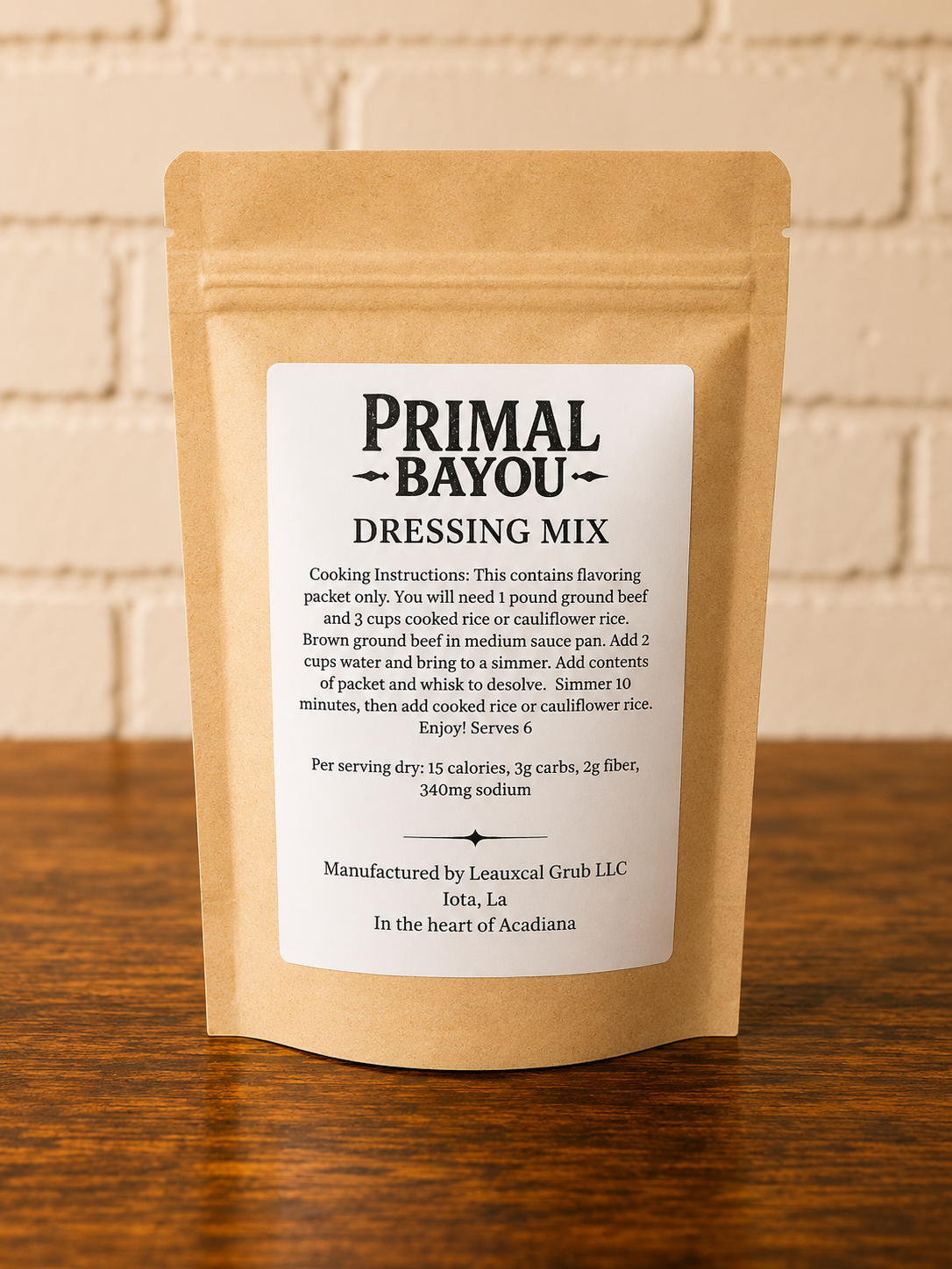 Primal Bayou Dressing Mix