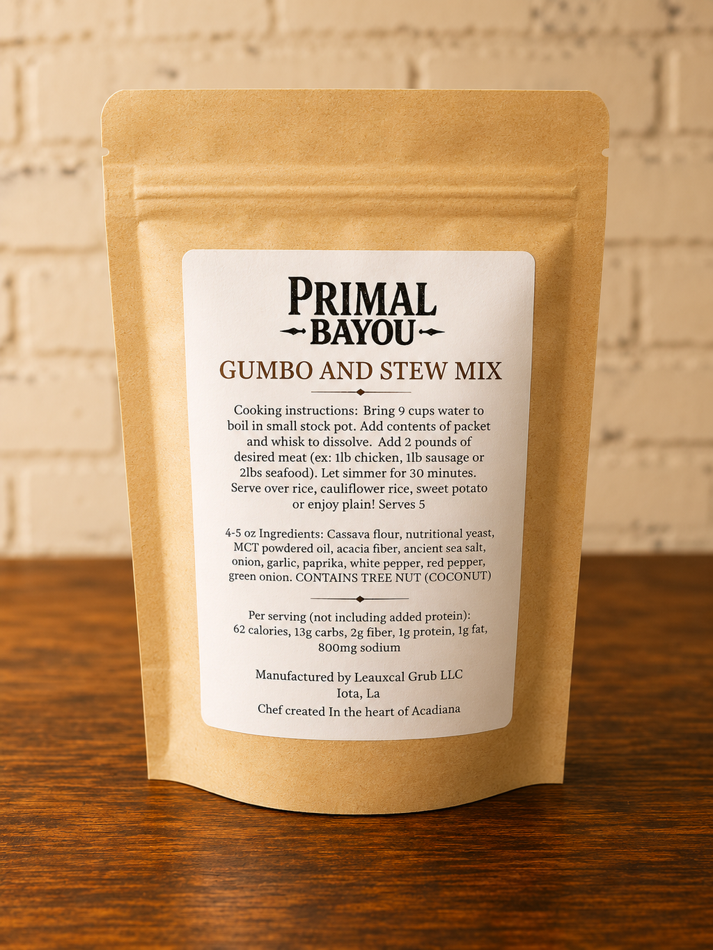 Primal Bayou Stew & Gumbo Mix